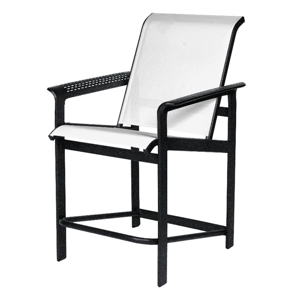 South Beach Sling Gathering Chair with Powder-Coated Aluminum Frame - 20 lbs.