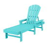 South Beach Recycled Plastic Chaise Lounge from Polywood