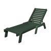 Captain Recycled Plastic Armless Chaise Lounge From Polywood