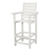 Captain Recycled Plastic Bar Chair From Polywood