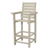 Captain Recycled Plastic Bar Chair From Polywood