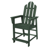 Long Island Recycled Plastic Patio Counter Chair from Polywood