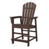 South Beach Adirondack Recycled Plastic Patio Counter Chair From Polywood