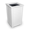 22.5-Gallon Lakeland Commercial Waste Receptacle with Liner and Lid - 38 lbs.