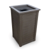 22.5-Gallon Lakeland Commercial Waste Receptacle with Liner and Lid - 38 lbs.