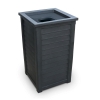 22.5-Gallon Lakeland Commercial Waste Receptacle with Liner and Lid - 38 lbs.