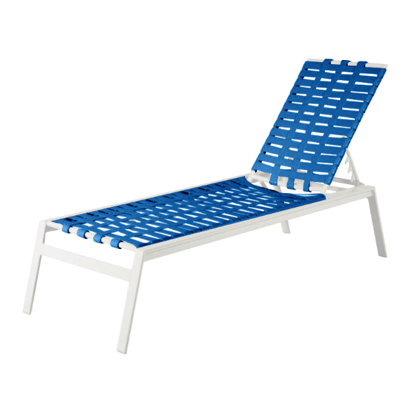 Strap cheap chaise lounge