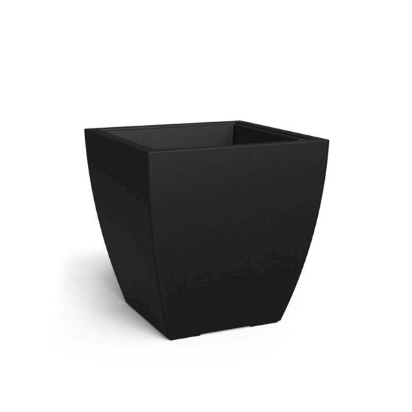 24" x 24" Square Kobi Commercial Planter with Reservoir and Overfill System - 22 lbs.