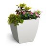 24" x 24" Square Kobi Commercial Planter with Reservoir and Overfill System - 22 lbs.