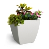 24" x 24" Square Kobi Commercial Planter with Reservoir and Overfill System - 22 lbs.