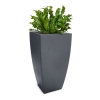 Kobi 32" or 38" Tall Planters with Impact-Resistant Polyethylene Frame with UV-Inhibitors