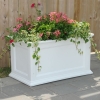 Fairfield 20" x 36" Planter Box with Impact-Resistant Frame - 22 lbs.