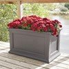 Fairfield 20" x 36" Planter Box with Impact-Resistant Frame - 22 lbs.