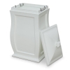 Mansfield Multipurpose 22-Gallon   Storage Bin with Polyethylene Frame and Removable Lid - 12 lbs.