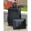 Mansfield Multipurpose 22-Gallon   Storage Bin with Polyethylene Frame and Removable Lid - 12 lbs.