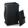 Mansfield Multipurpose 22-Gallon   Storage Bin with Polyethylene Frame and Removable Lid - 12 lbs.