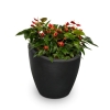 Modesto Round Double-Wall 20" Planter with Polyethylene Frame - 9 lbs.