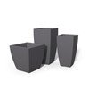 Kobi Planters Package of 3 with Polyethylene Frames