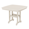 37" Square Nautical Recycled Plastic Dining Table From Polywood