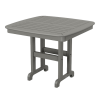 37" Square Nautical Recycled Plastic Dining Table From Polywood