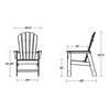South Beach Recycled Plastic Dining Chair From Polywood