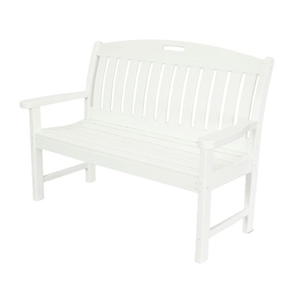 Nautical Recycled Plastic Bench From Polywood