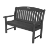 Nautical Recycled Plastic Bench From Polywood