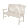 Nautical Recycled Plastic Bench From Polywood