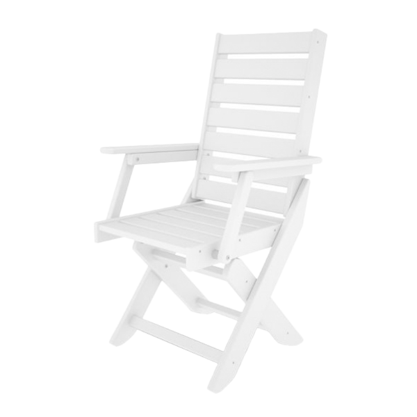 Captain Recycled Plastic Dining Chair From Polywood