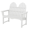 Adirondack Recycled Plastic Bench from Polywood