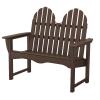 Adirondack Recycled Plastic Bench from Polywood