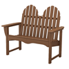 Adirondack Recycled Plastic Bench from Polywood