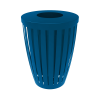 Elite Series 32 Gallon Downtown Thermoplastic Tapered Trash Receptacle
