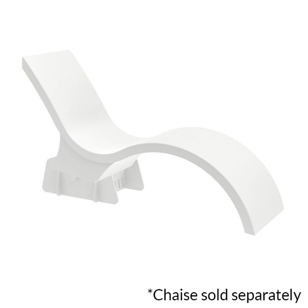 Ledge Lounger In-Pool Chaise Deep Lounge Riser