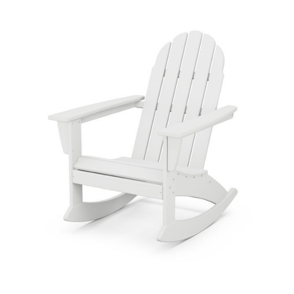  Adirondack Rocking Chair WHT