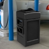 28 Gallon Island Service Center - Polyethylene Plastic Receptacle With 2 Gallon Bucket And Towel Dispenser