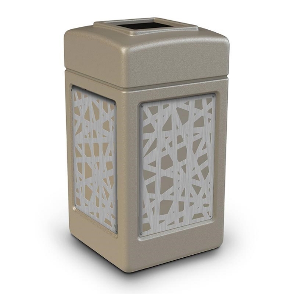 42 Gallon Stainless Steel Intermingle Receptacle with Open Top