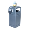 42-Gallon PolyTec Receptacle with Sanitation Station - 80 lbs.