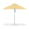 10 Foot Square Aluminum Frame Center Post Premium Umbrella with Marine Grade Fabric