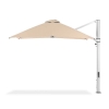 10 Ft. Square Aluminum Preminum Cantilever Umbrella with Marine Grade Fabric