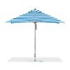 10 Ft. Square G-Series Monterey Market Umbrella with Pulley & Pin Vertex Finial