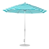 11 foot Diameter Fiberglass Market Umbrella with Crank