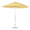 11 foot Diameter Fiberglass Market Umbrella with Crank