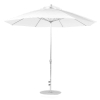 11 foot Diameter Fiberglass Market Umbrella with Crank