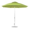 11 foot Diameter Fiberglass Market Umbrella with Crank
