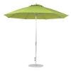 11 foot Diameter Fiberglass Market Umbrella with Crank