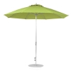 11 foot Diameter Fiberglass Market Umbrella with Crank