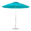 11 foot Diameter Fiberglass Market Umbrella with Crank