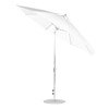 11 foot Diameter Fiberglass Market Umbrella with Auto Tilt Crank, Marine Grade Canopy