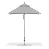 6.5 Foot Square Aluminum Rib Market Umbrella with Marine Grade Fabric Canopy
